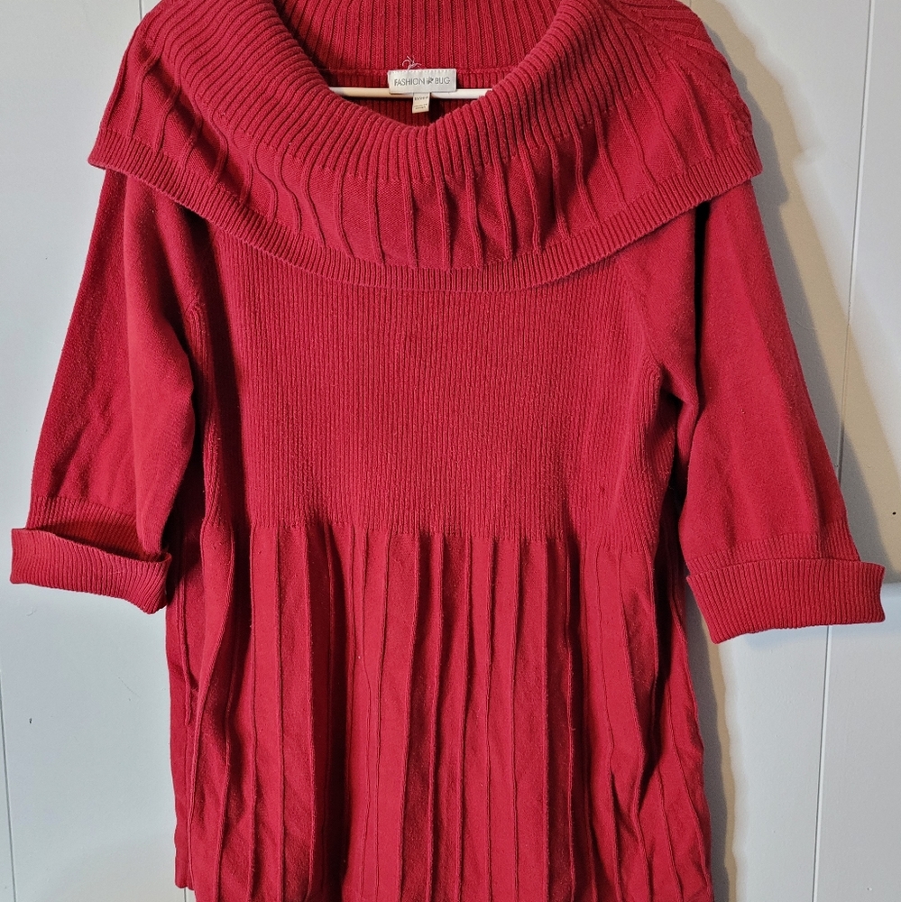 Red fashion bug top size 18/20